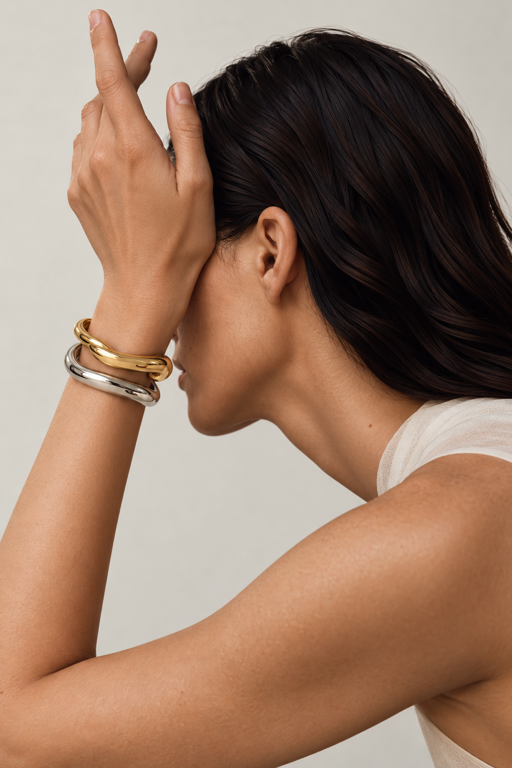 NIGHTINGALE | 18K gold plated cuff