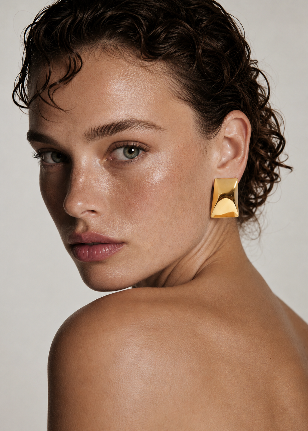 DIANA | 18K gold plated earrings