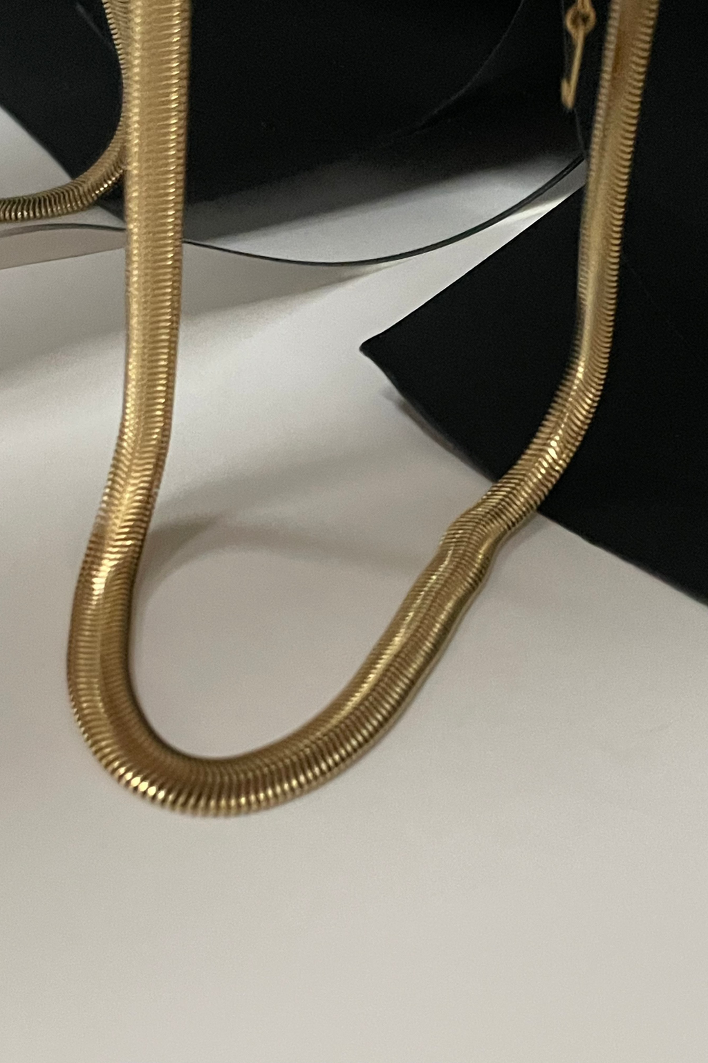 FOVOUEX |  18K gold plated necklace