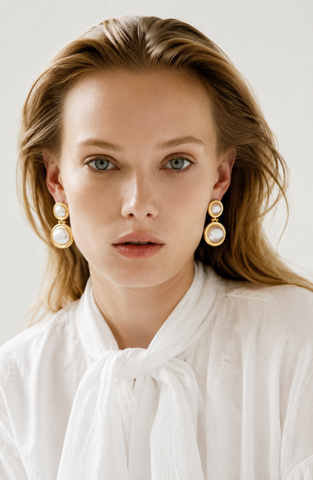 VANITY FAIR | 18k gold plated earrings