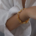 MOSS | 18K gold plated bracelet