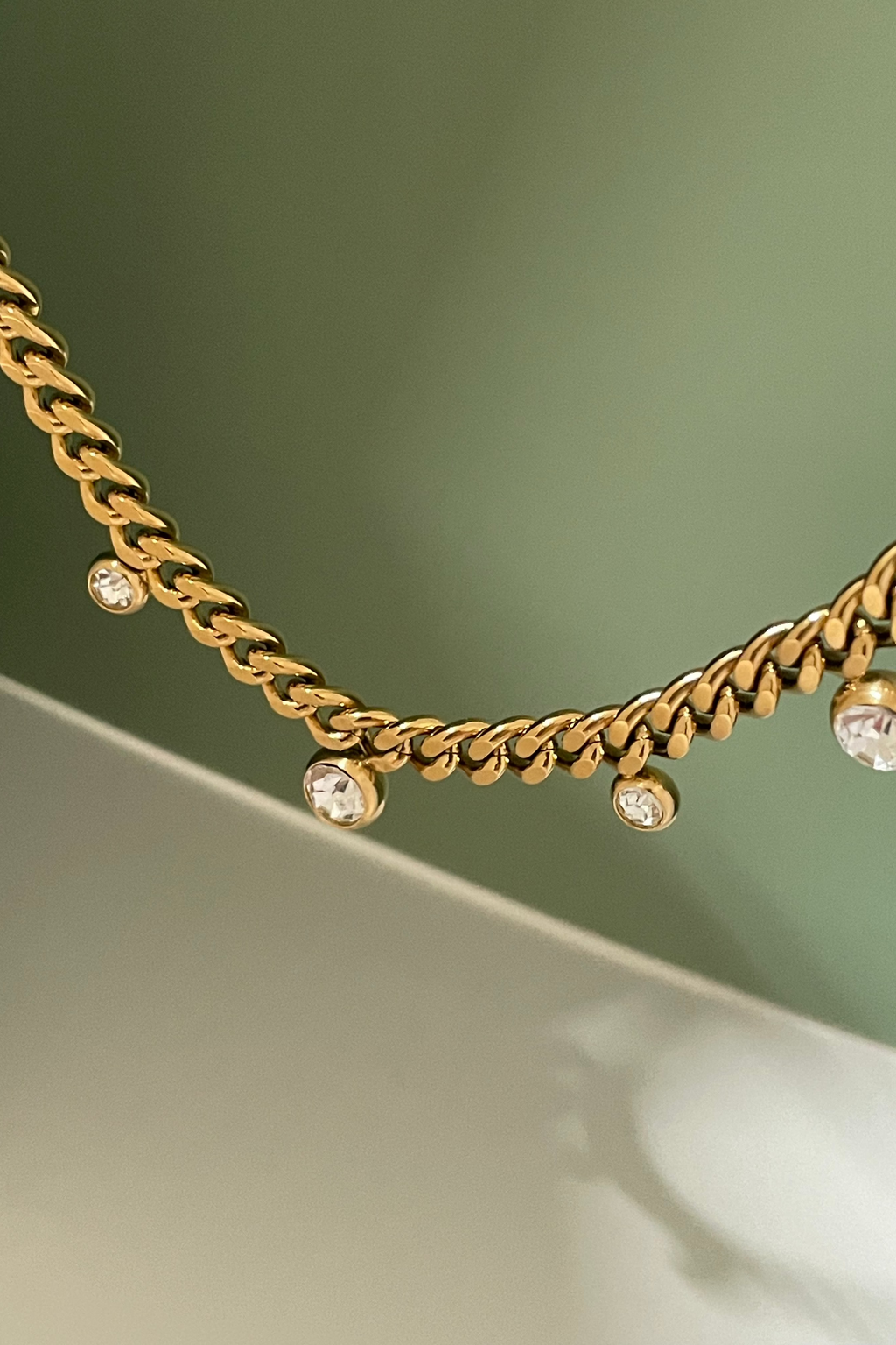 CROWN | 18K gold plated necklace