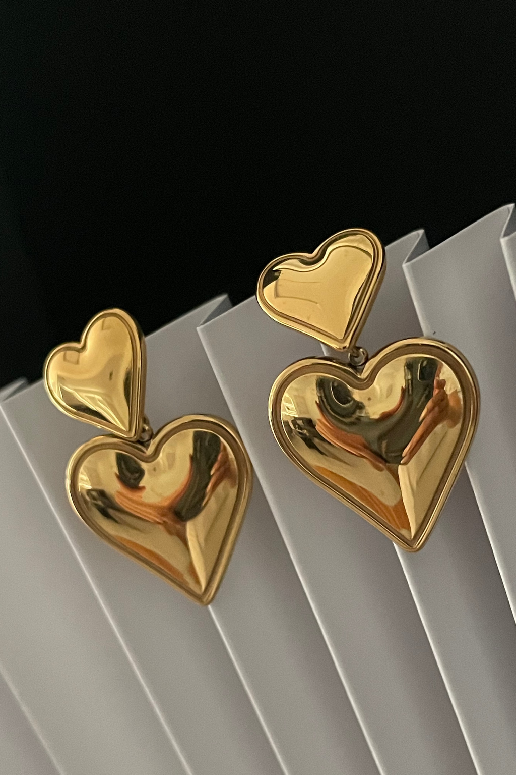 CORAZON | 18K gold plated earrings