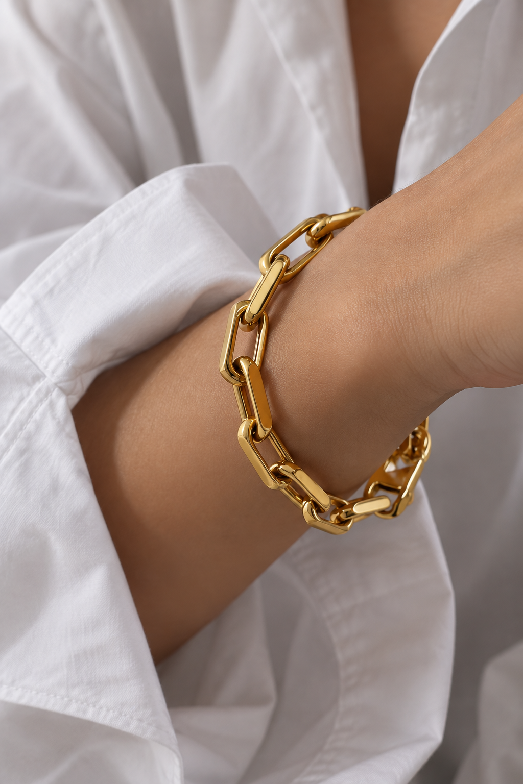 MOSS | 18K gold plated bracelet