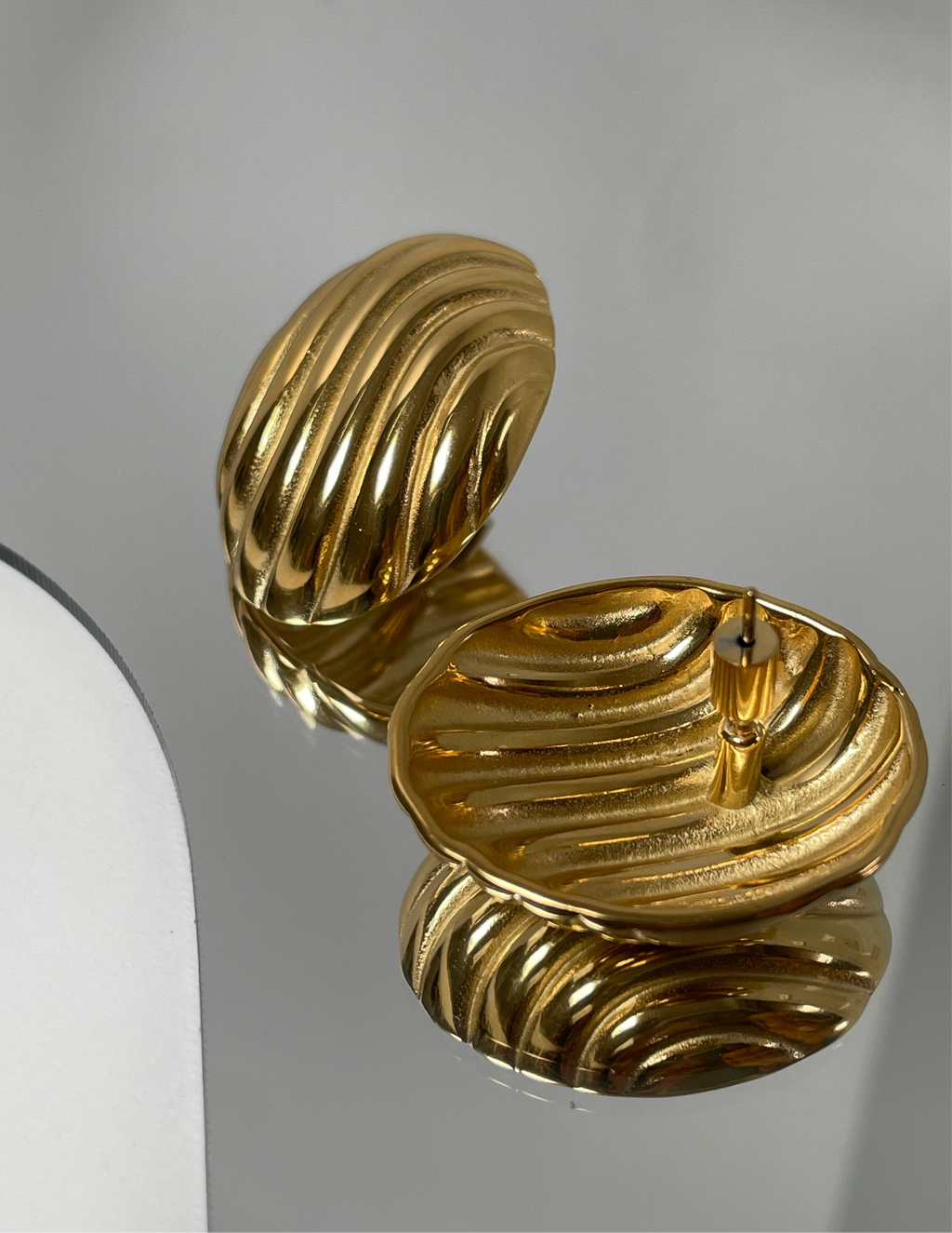 ROOSEVELT | 18K gold plated earrings