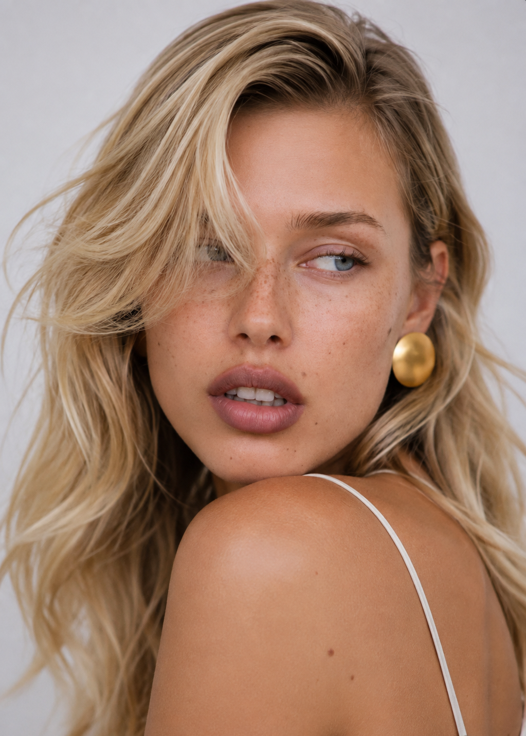 CAMPBELL | 18K gold plated earrings