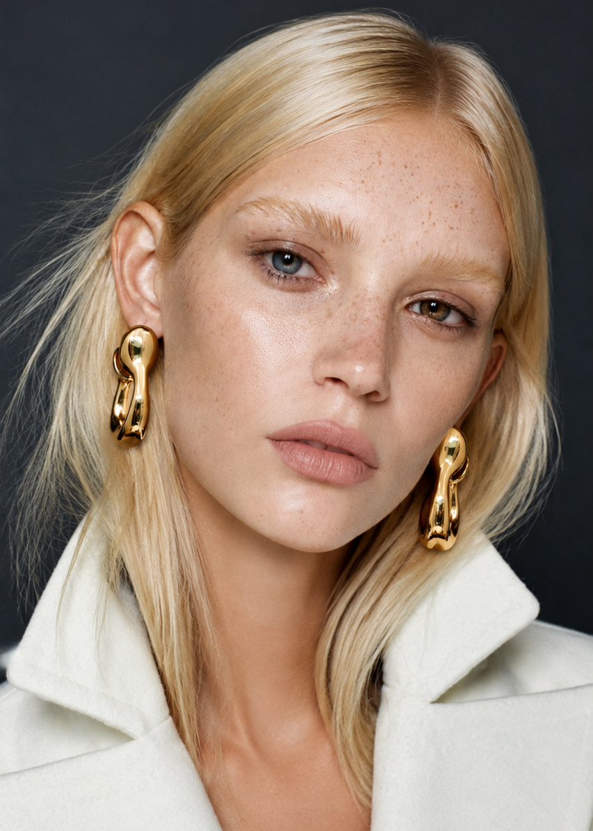 AMALIA | 18K gold plated earrings