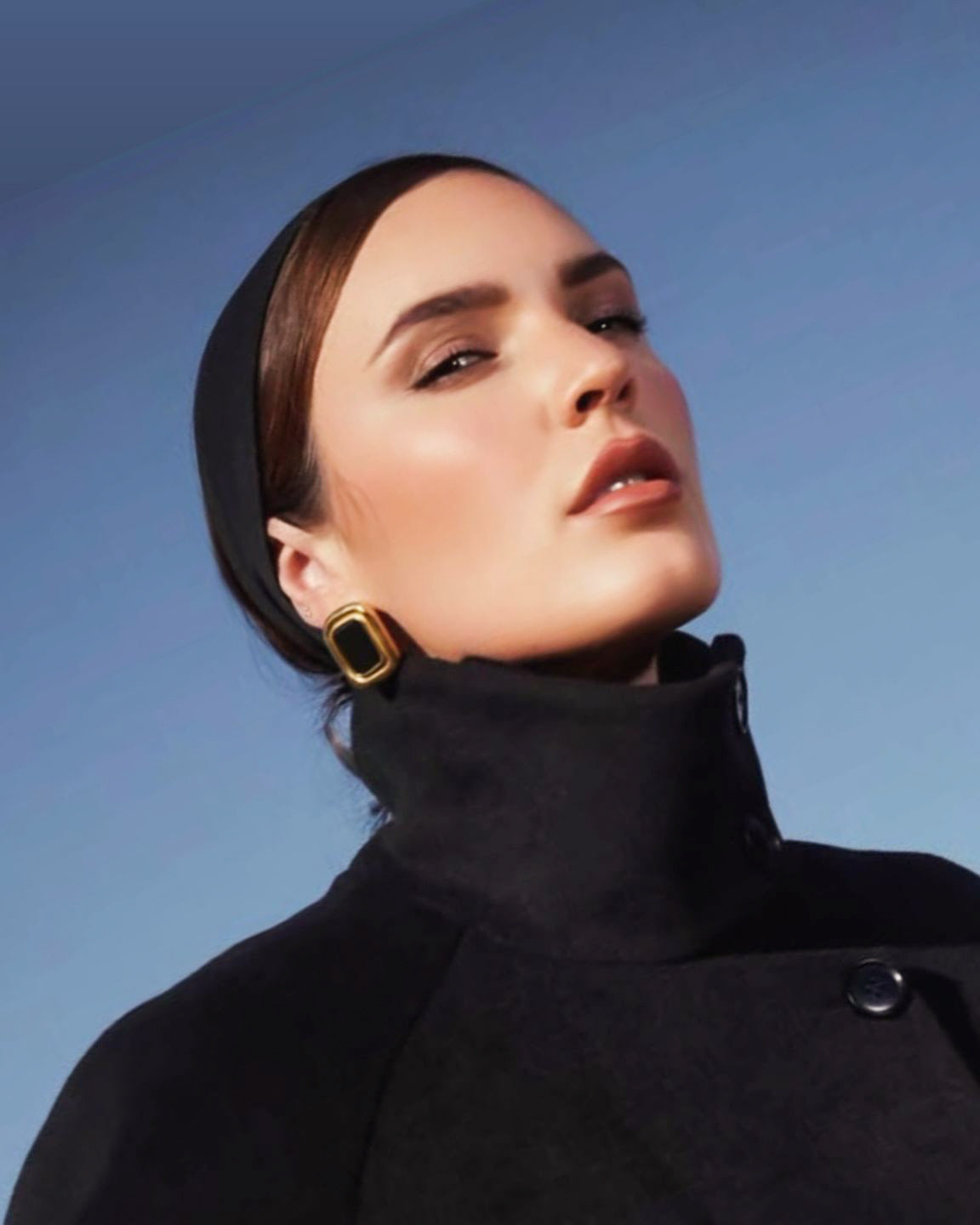 PENELOPE | 18K gold plated resin earrings