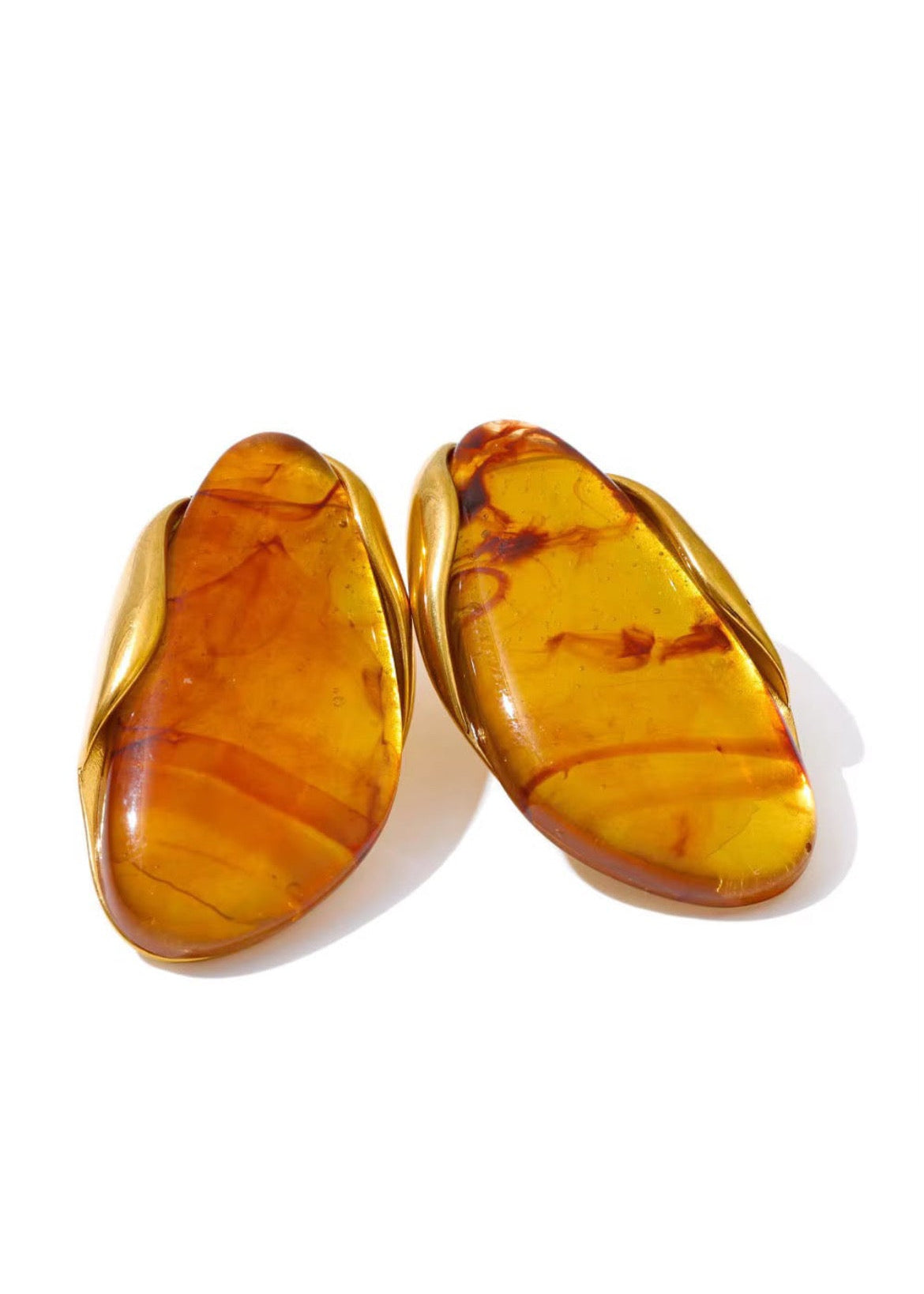POSITANO | 18K Resin earrings