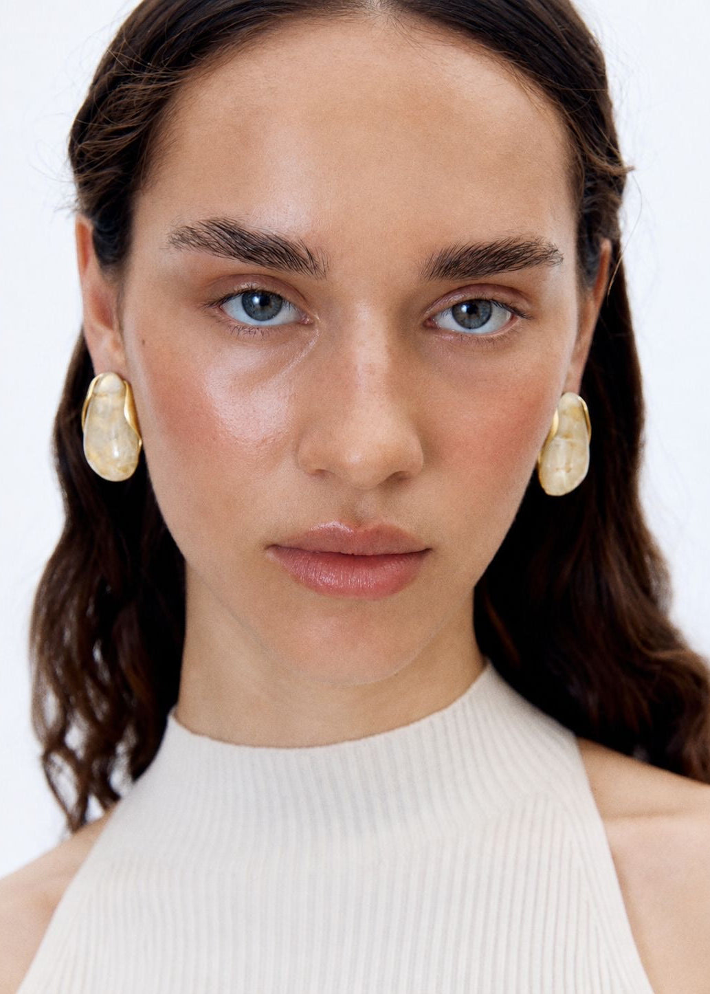 POSITANO | 18K Resin earrings