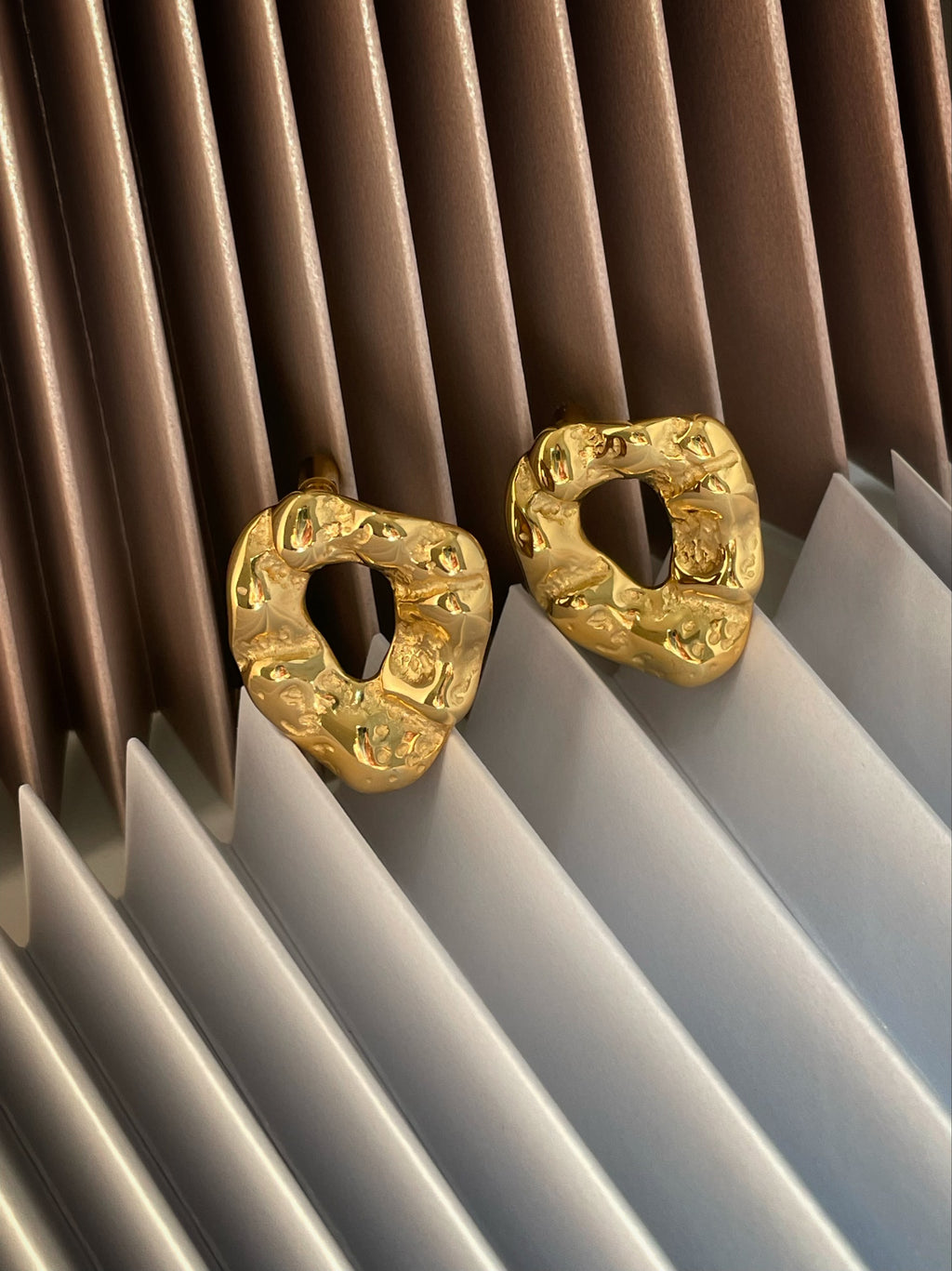 ALEXANDRA | 18K gold plated earrings