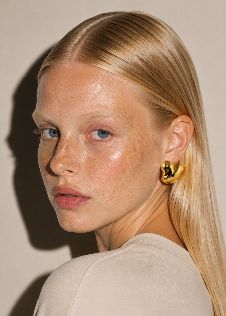 TE AMO | 18K gold plated earrings