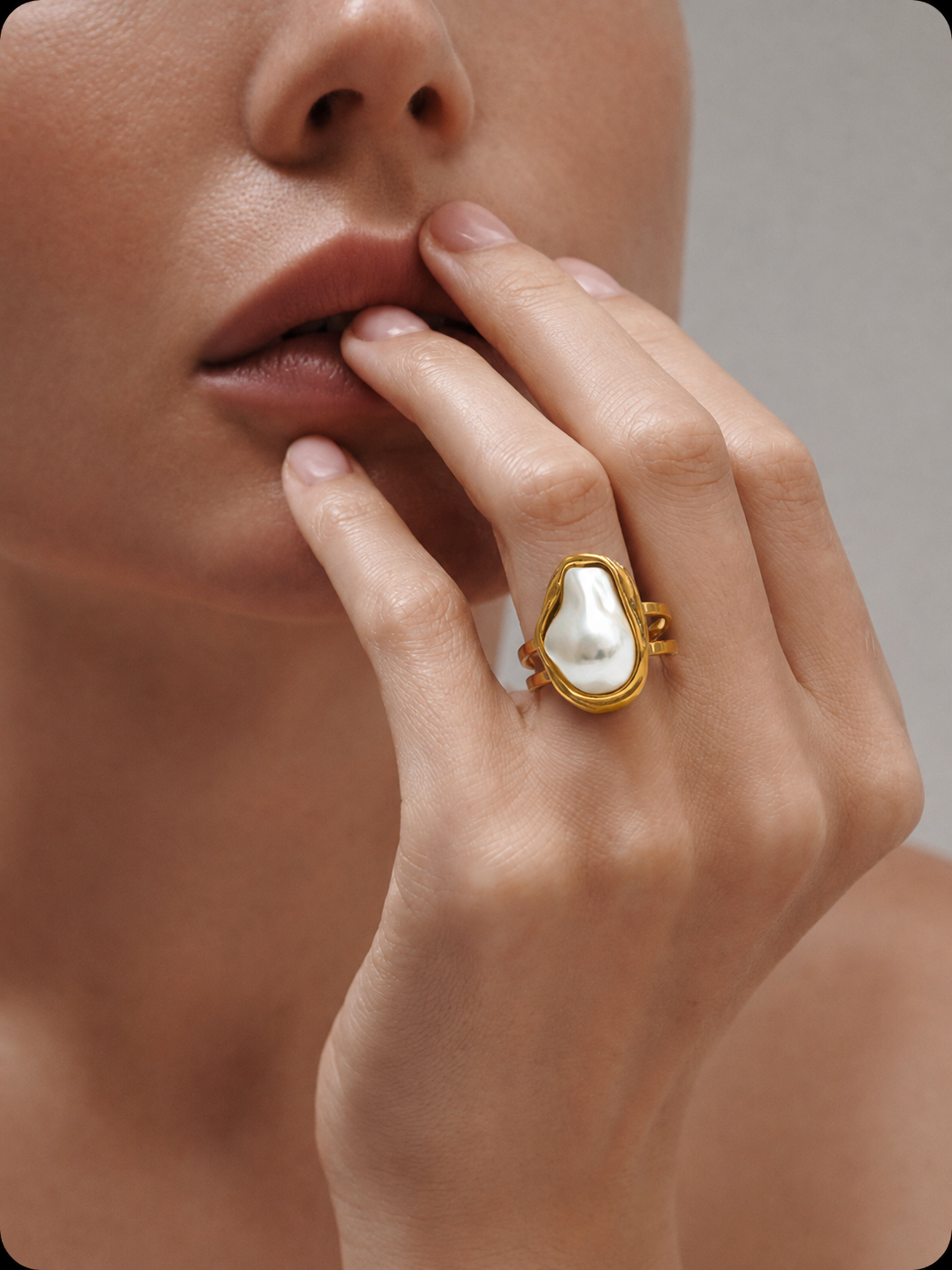 HEIRLOOM RING | 18k gold plated