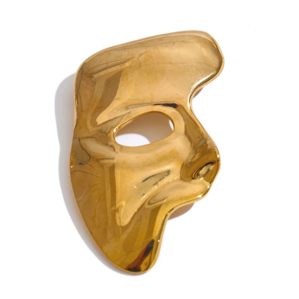 GOLDEN DAWN | 18K gold plated brooch