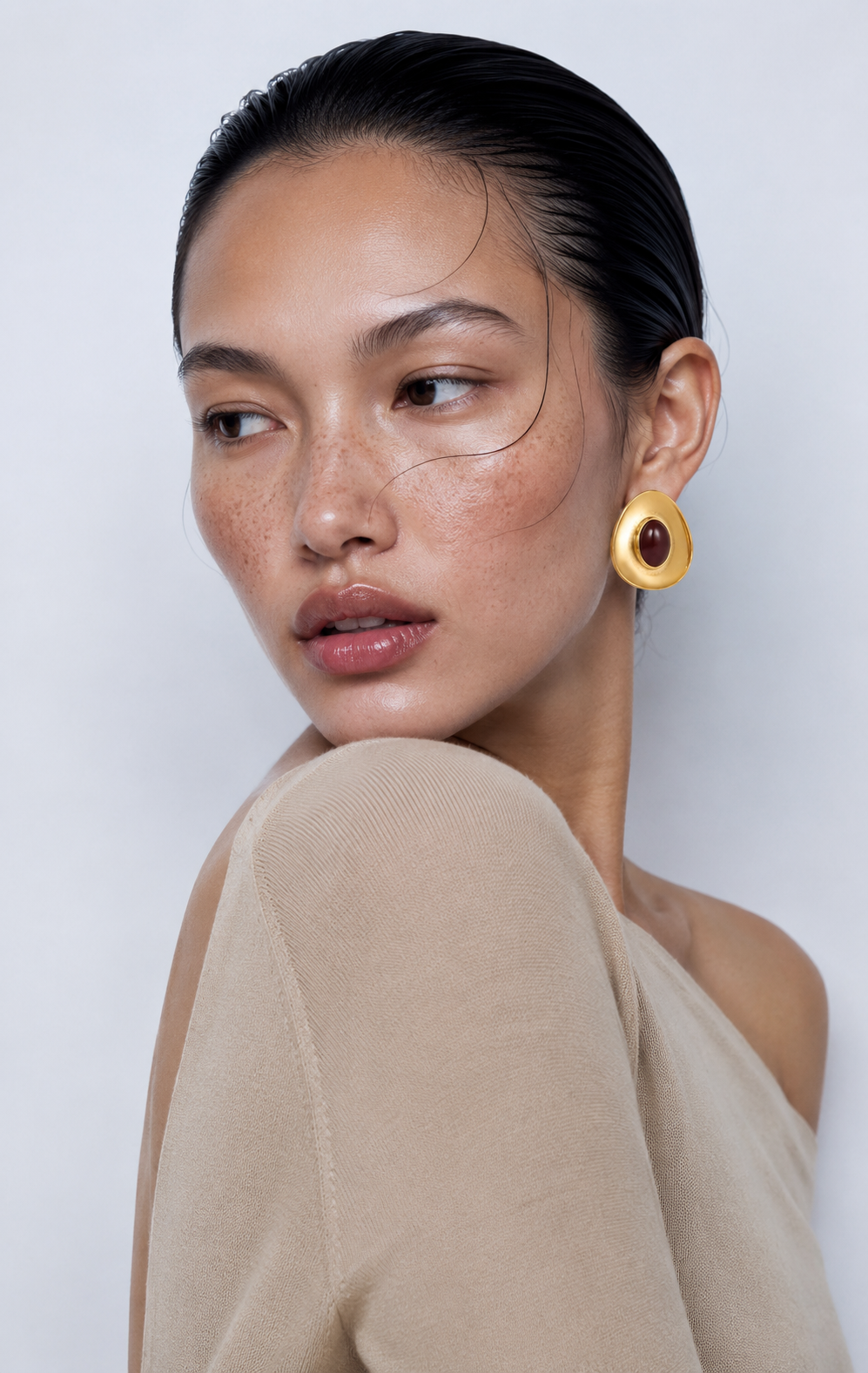 PALERMO |  18K gold plated earrings