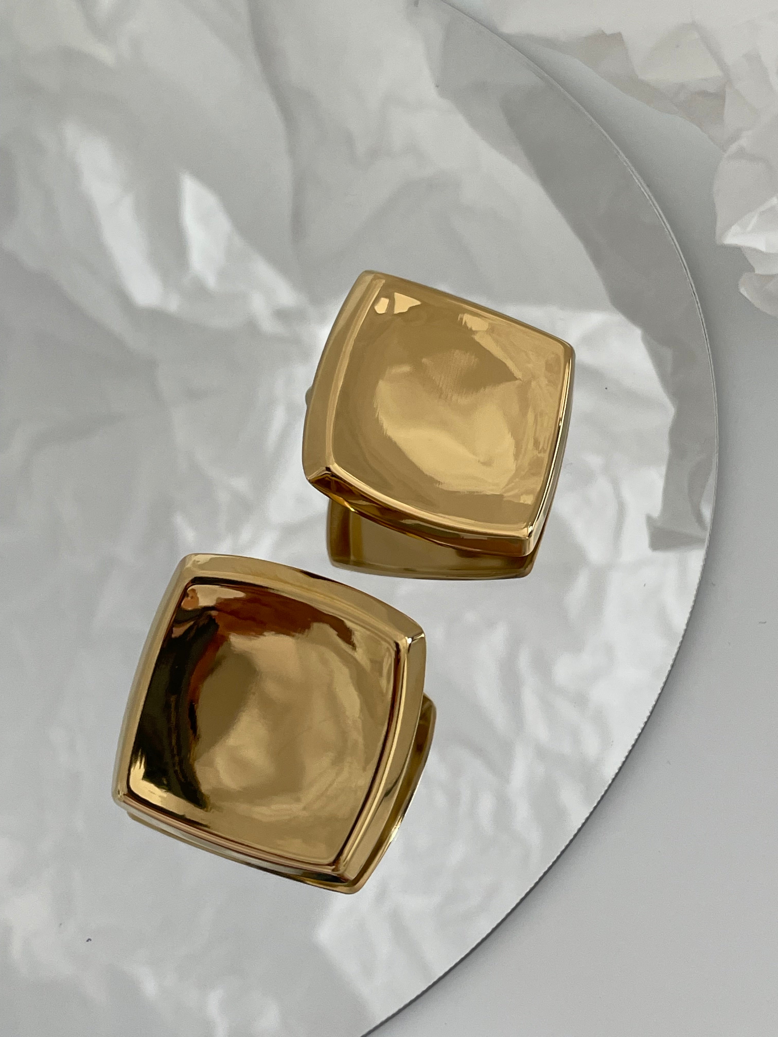 TURLINGTON | 18K gold plated earrings