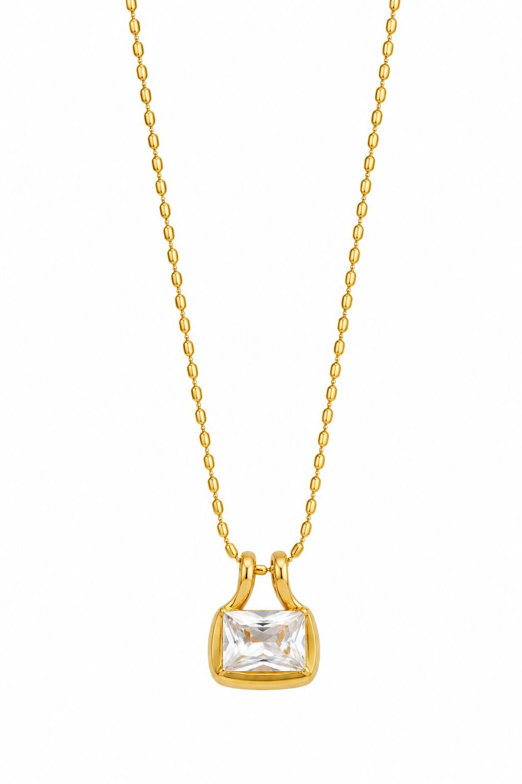 GALLERIA | 18k gold plated necklace