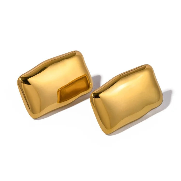 THATCHER | 18K gold plated earrings