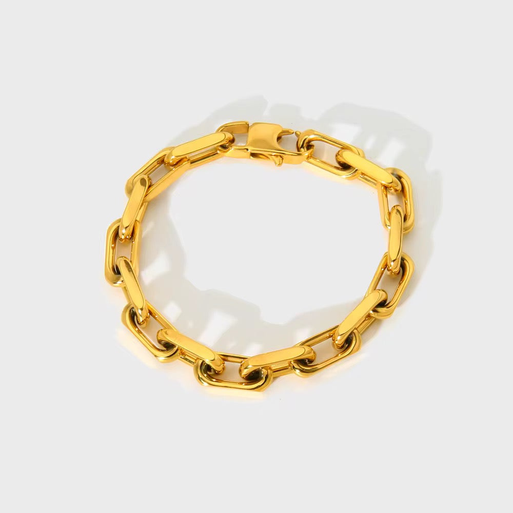 MOSS | 18K gold plated bracelet