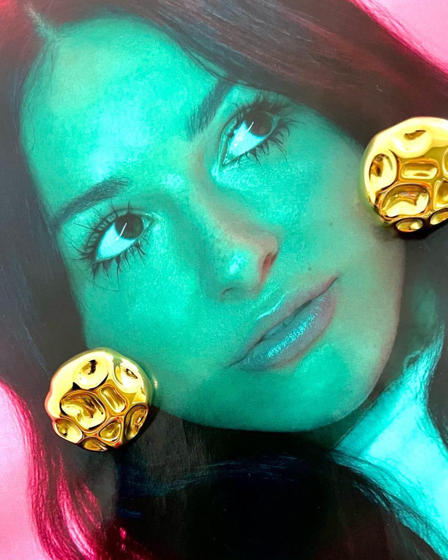 MONARCH | 18k gold plated earrings