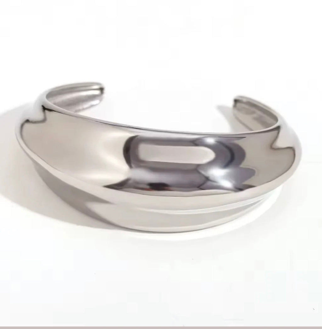 DE LA RENTA | Titanium Steel Cuff
