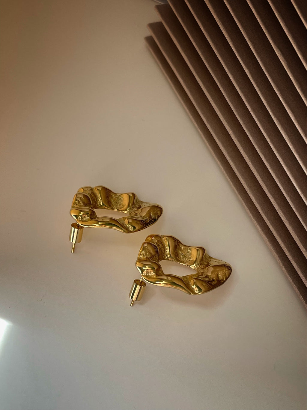 ALEXANDRA | 18K gold plated earrings