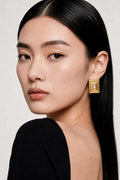 HAUTÉ | 18K gold plated earrings