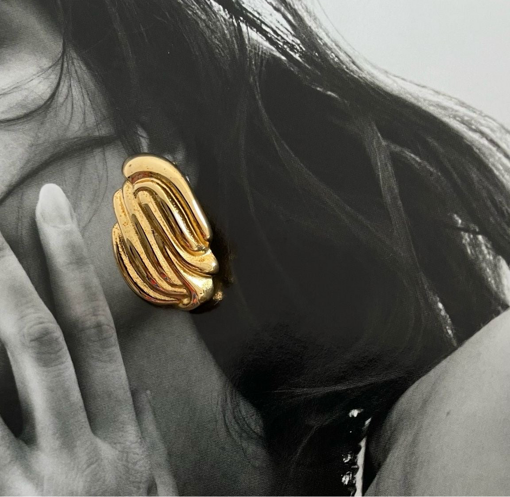 SCHIFFER | 18K gold plated earrings