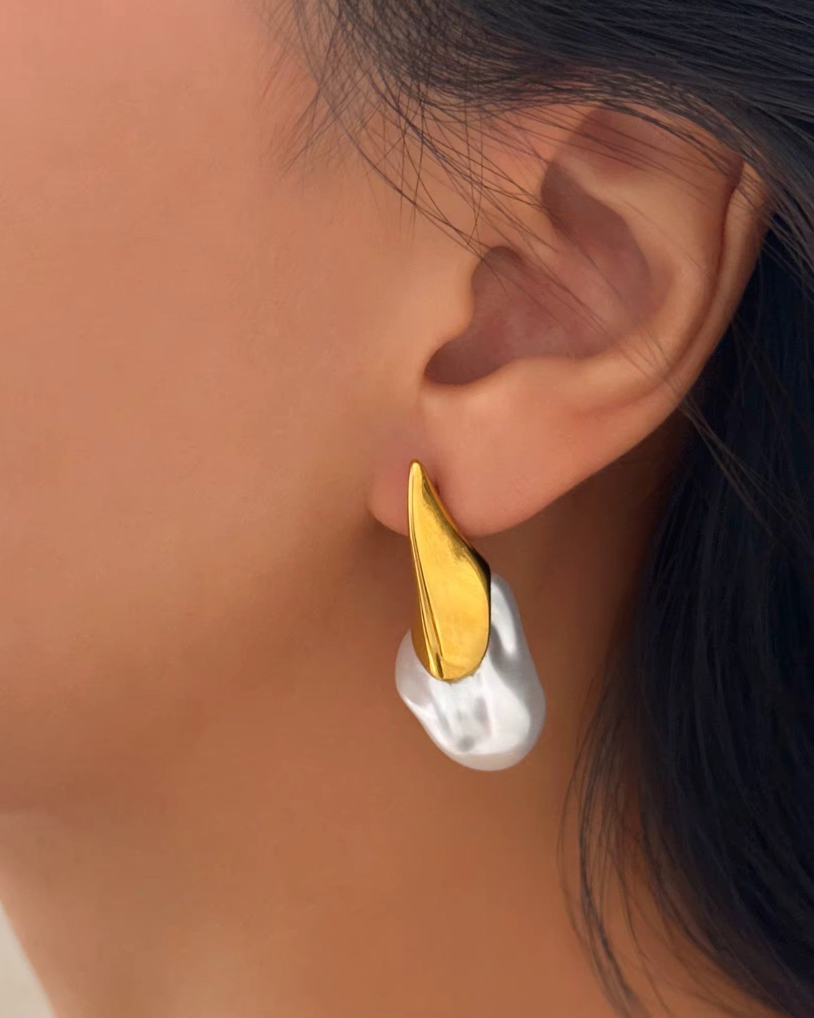 GILDED | 18k gold plated earrings