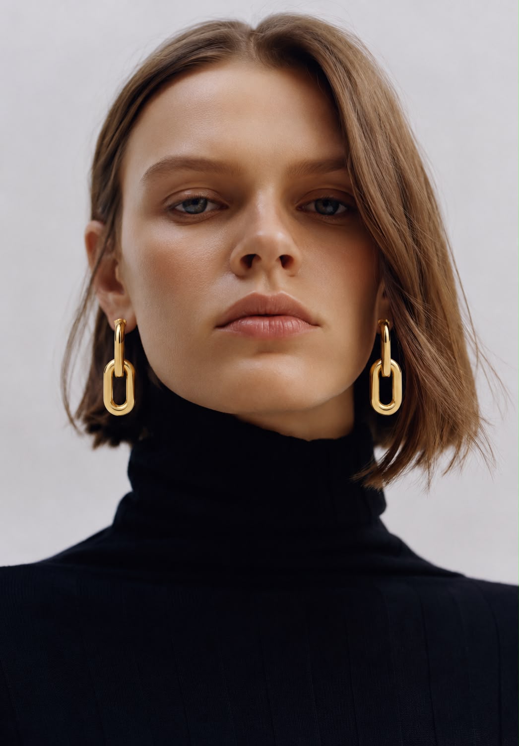 GABRIELA | 18K gold plated earrings