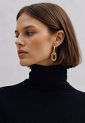 GABRIELA | 18K gold plated earrings