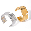 WHISPERS OF GIVERNY | 18K gold plated cuff