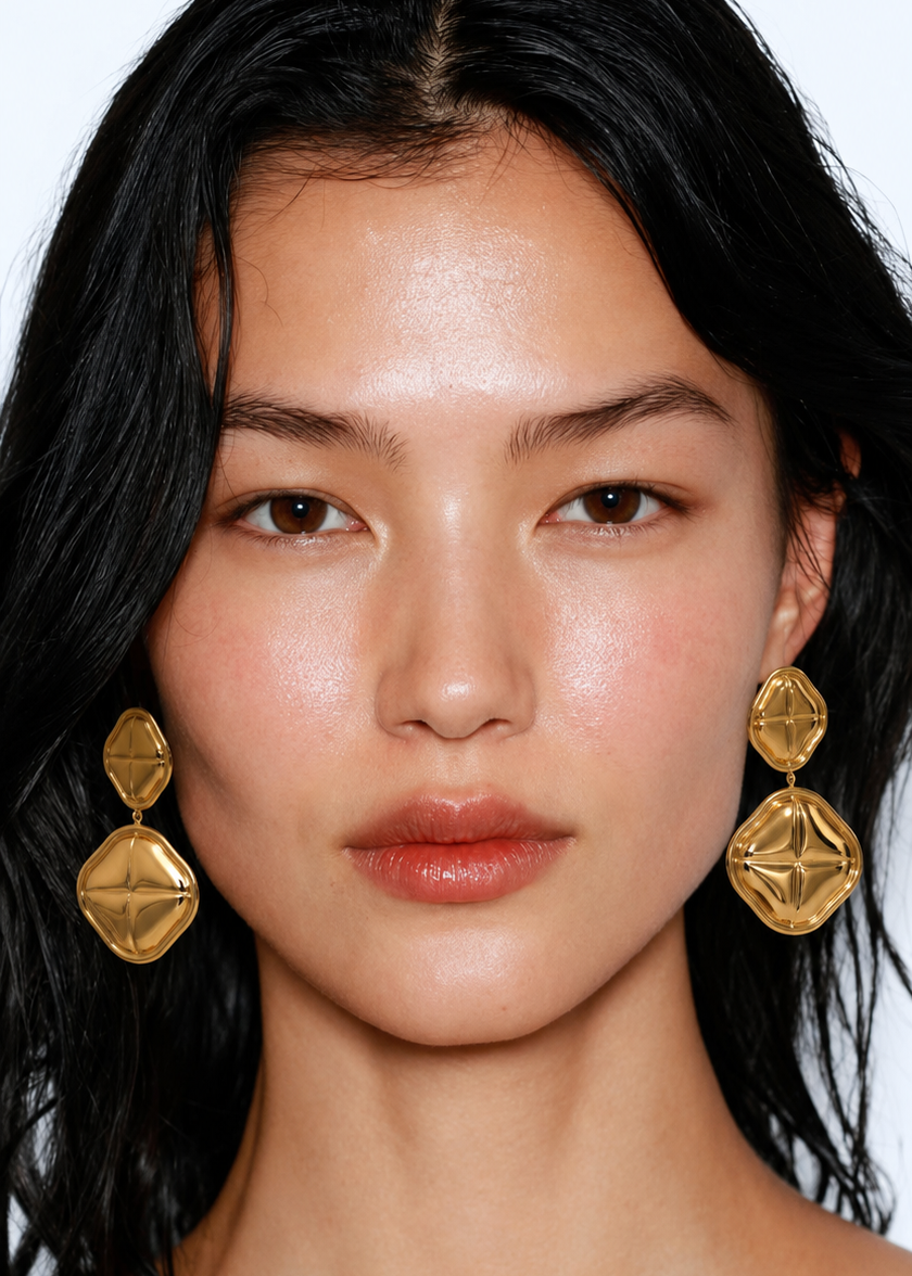 VICTORIA | 18K gold plated earrings