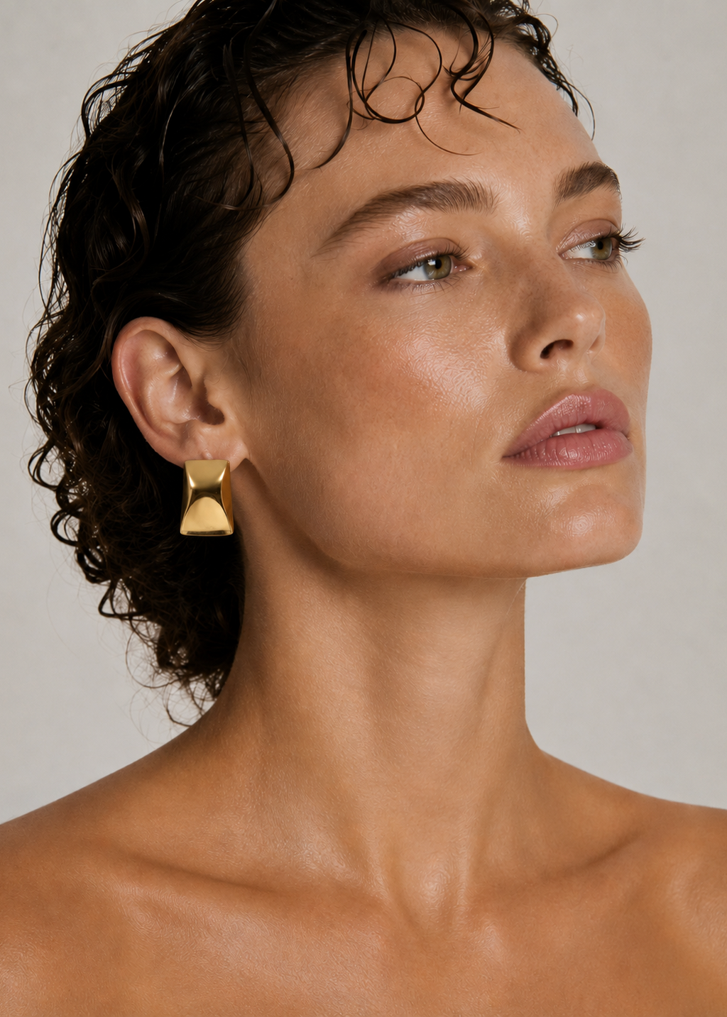 DIANA | 18K gold plated earrings