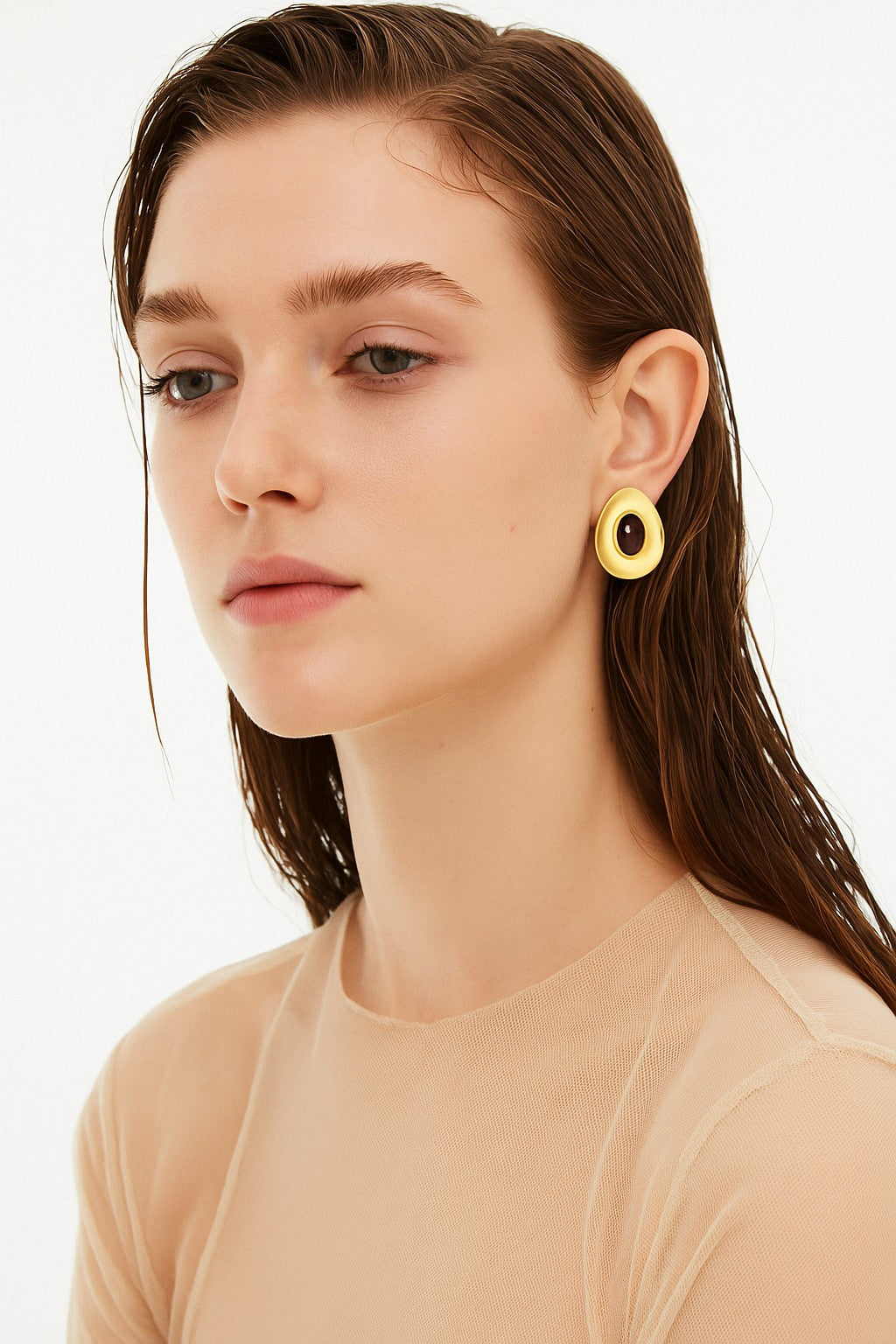 PALERMO |  18K gold plated earrings