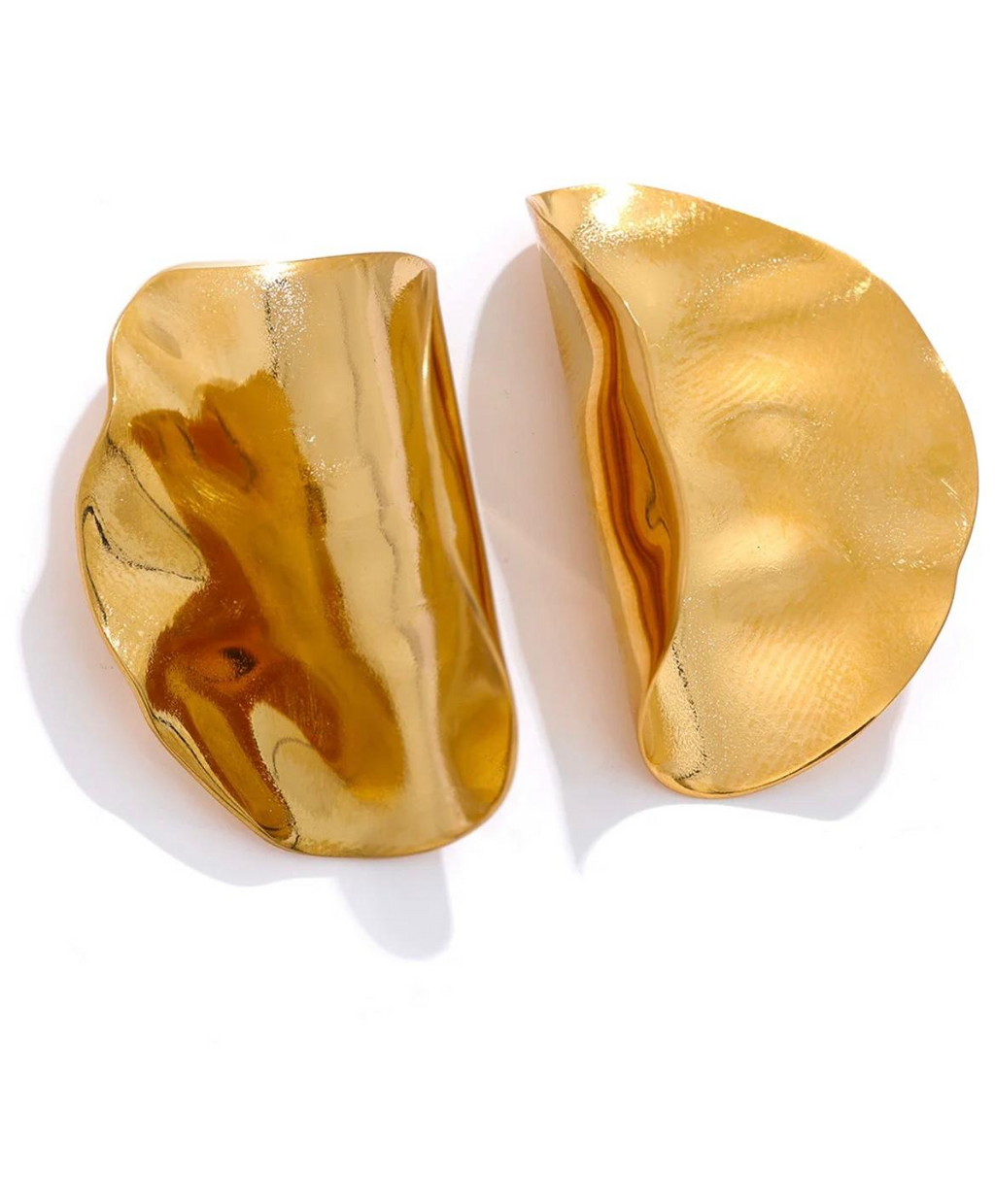 NEWPORT | 18K gold plated earrings