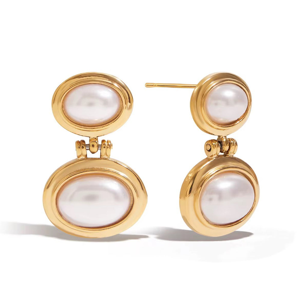 VANITY FAIR | 18k gold plated earrings