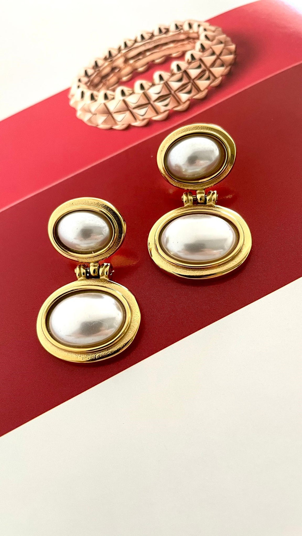 VANITY FAIR | 18k gold plated earrings