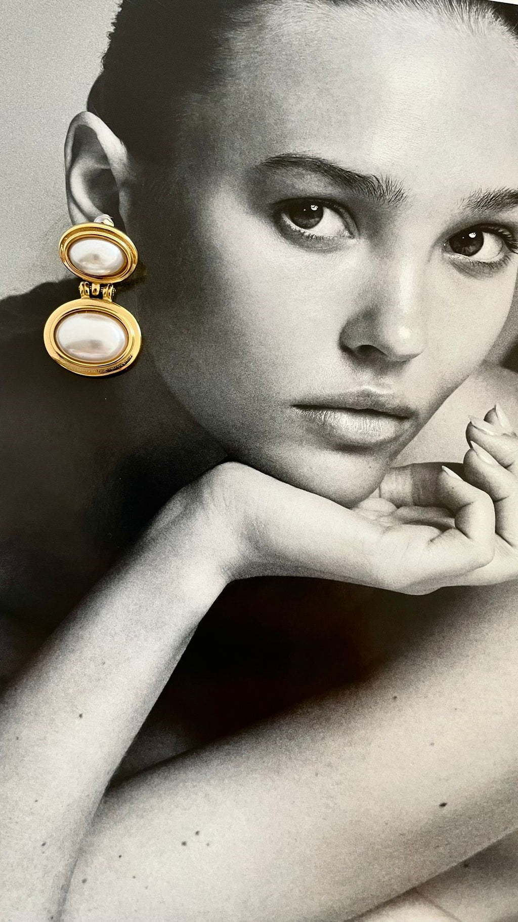 VANITY FAIR | 18k gold plated earrings