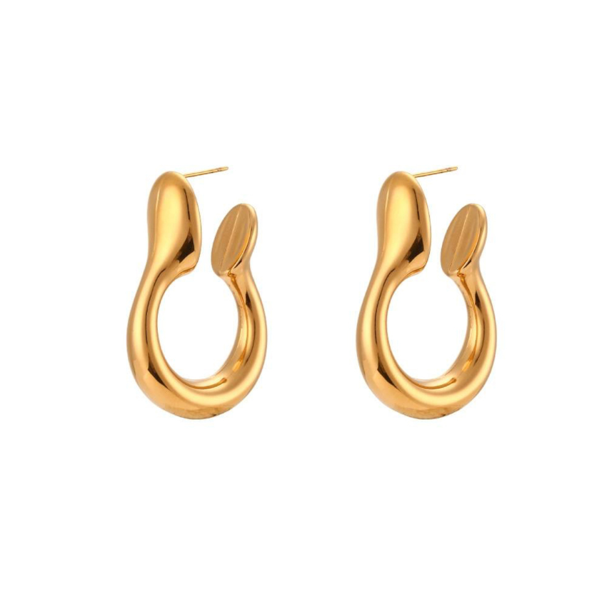 AMALIA | 18K gold plated earrings
