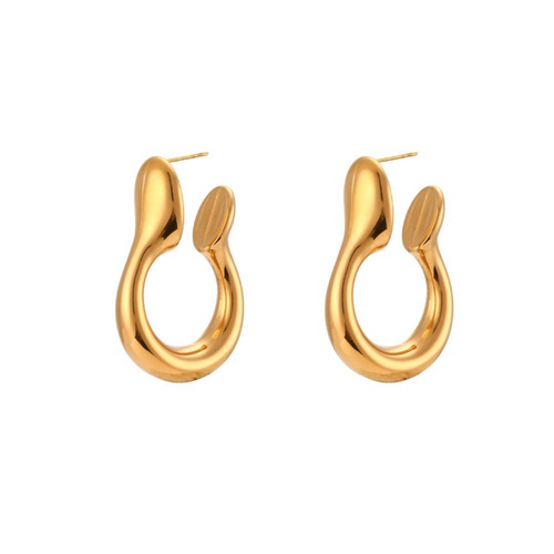 AMALIA | 18K gold plated earrings