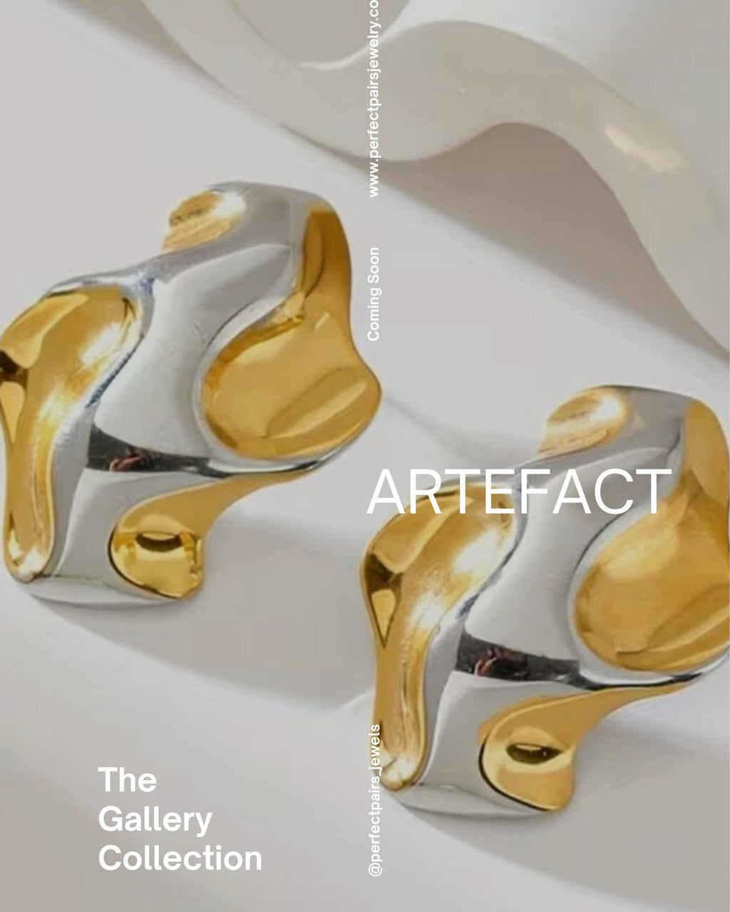 ARTEFACT | 18K GOLD PLATED EARRINGS