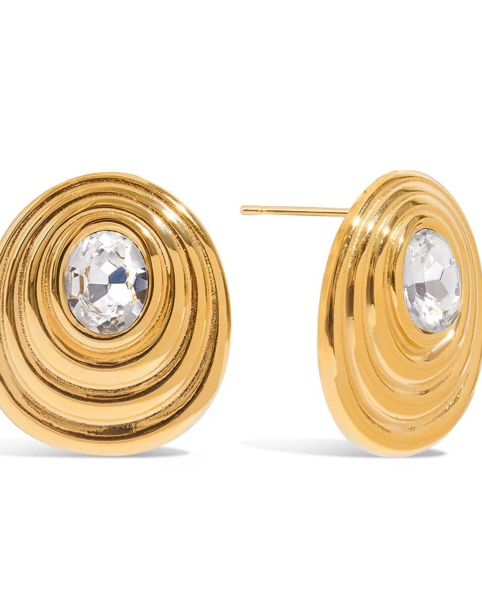 ATELIER | 18k gold plated earrings