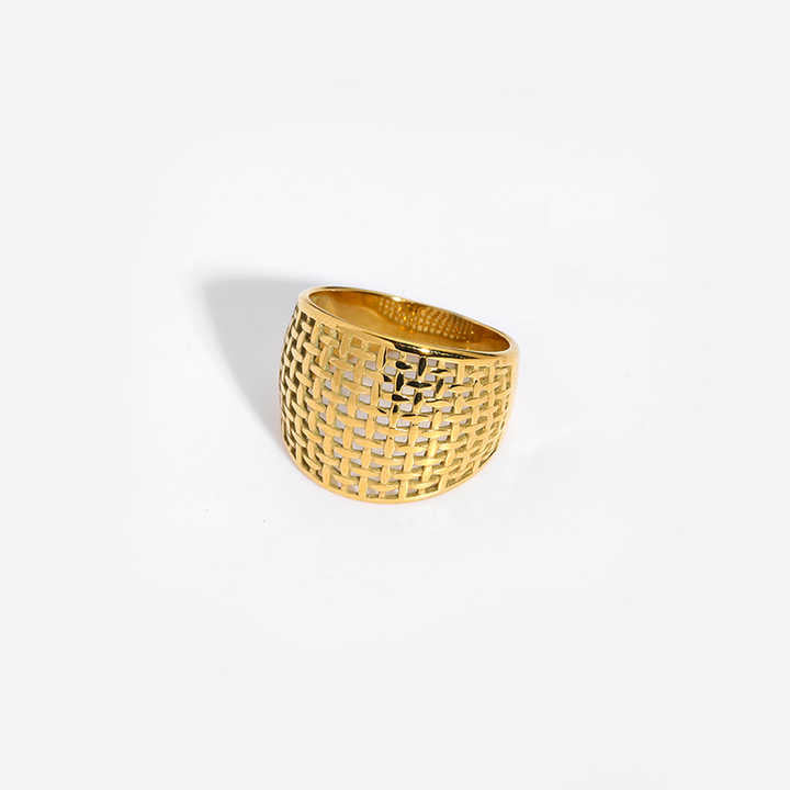 BRONTE |  18K gold plated ring
