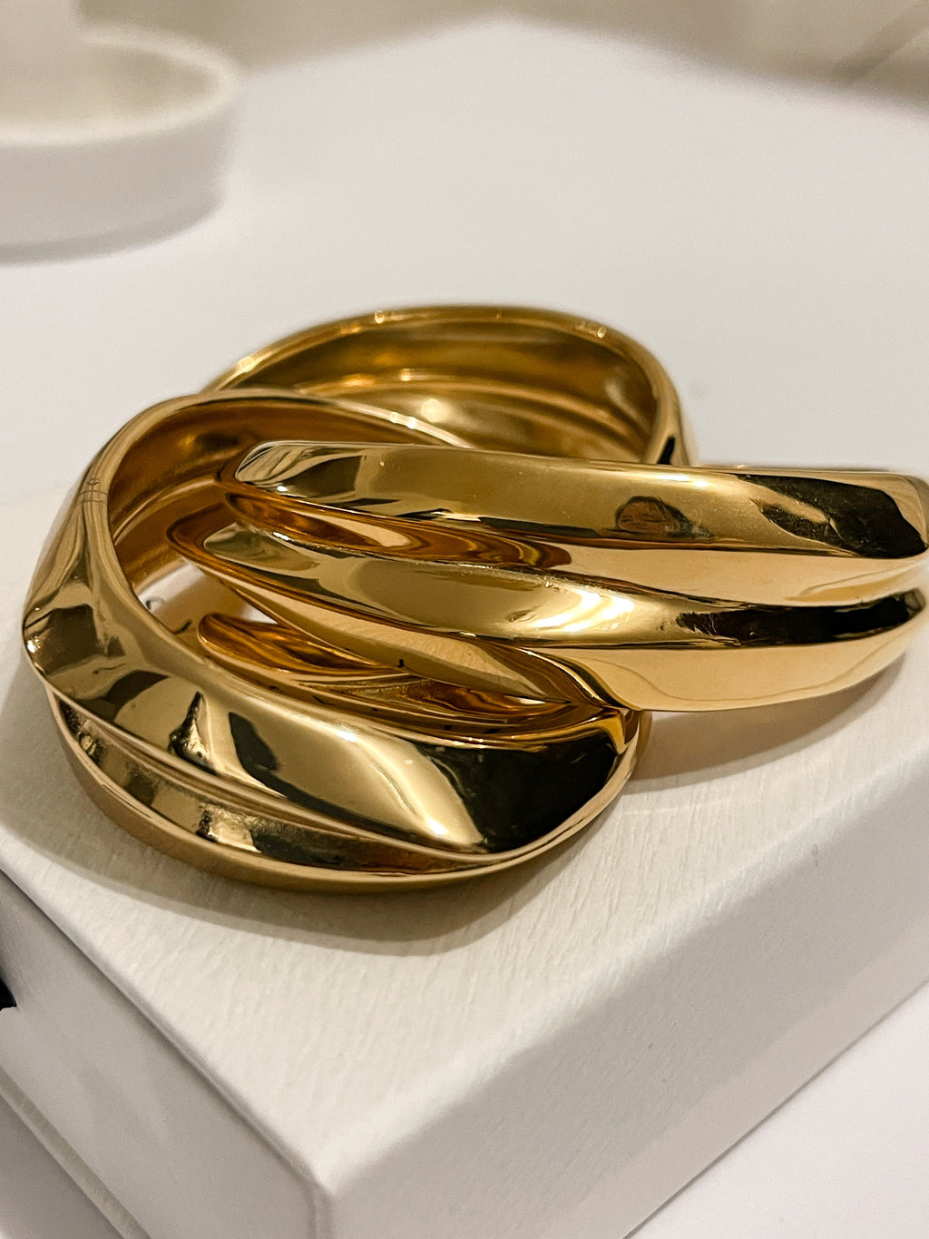 GRAZIA | 18k gold plated cuff
