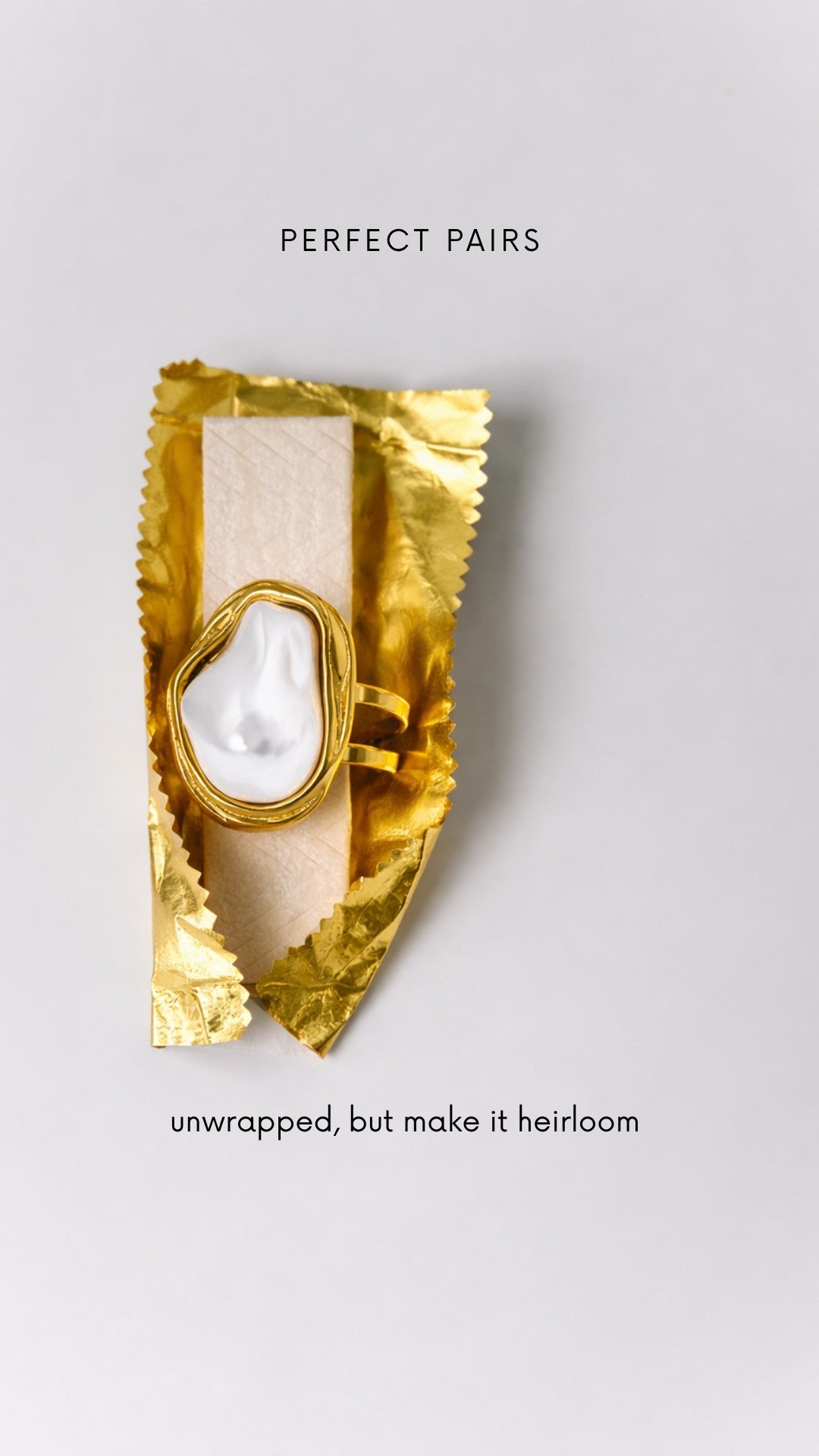 HEIRLOOM RING | 18k gold plated