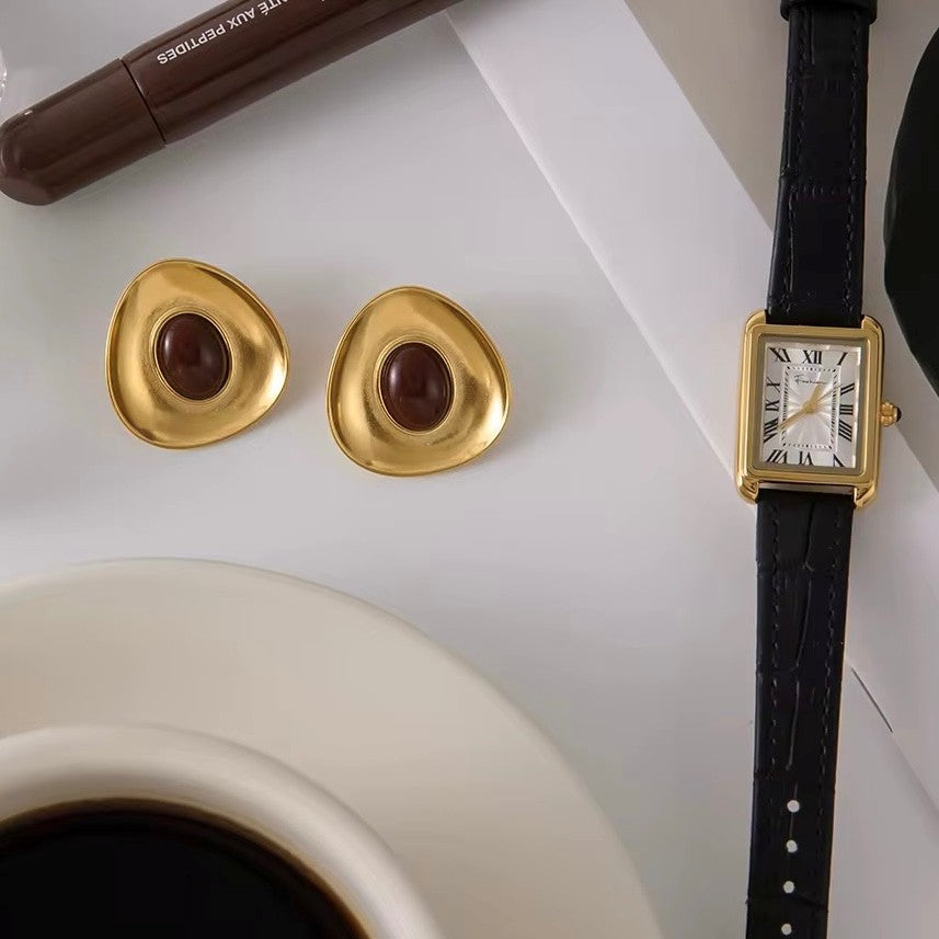 PALERMO |  18K gold plated earrings