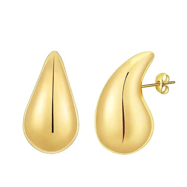 POBLENOU | 18K gold plated earrings