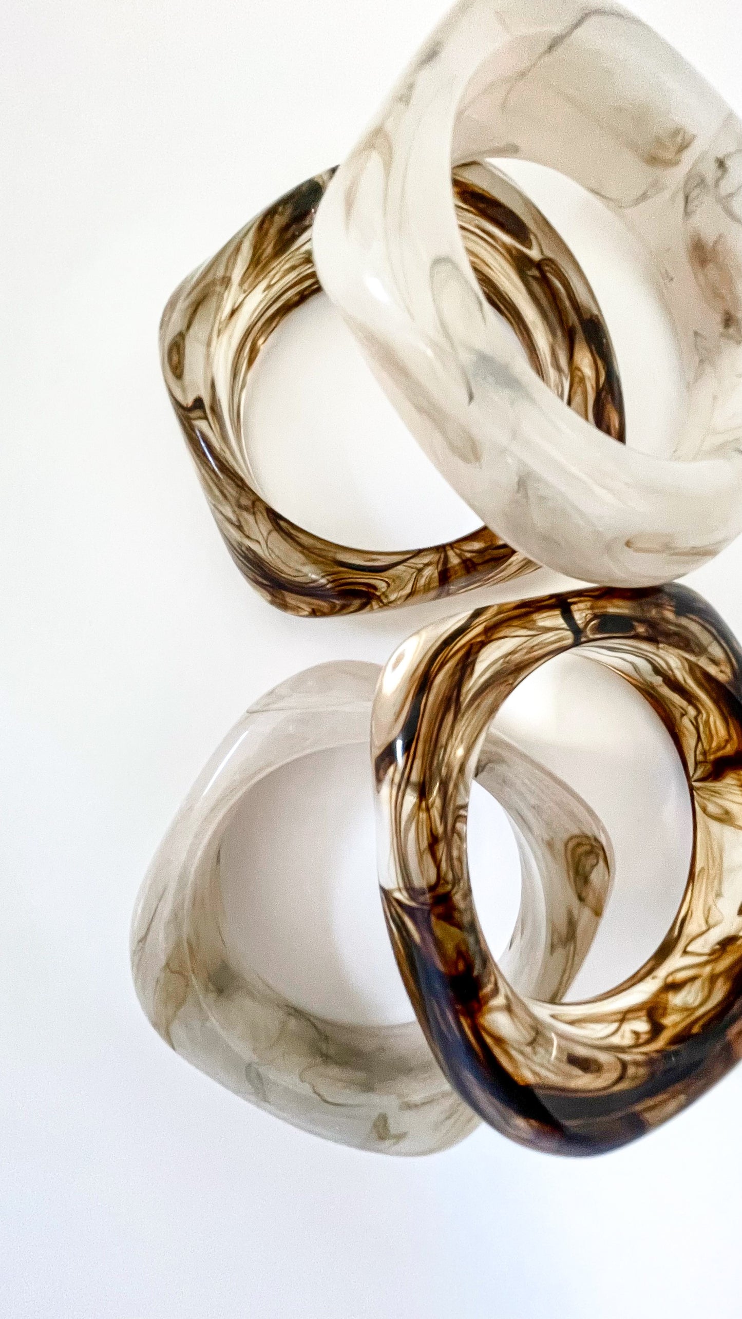 PORTARA STACK | Resin bangles