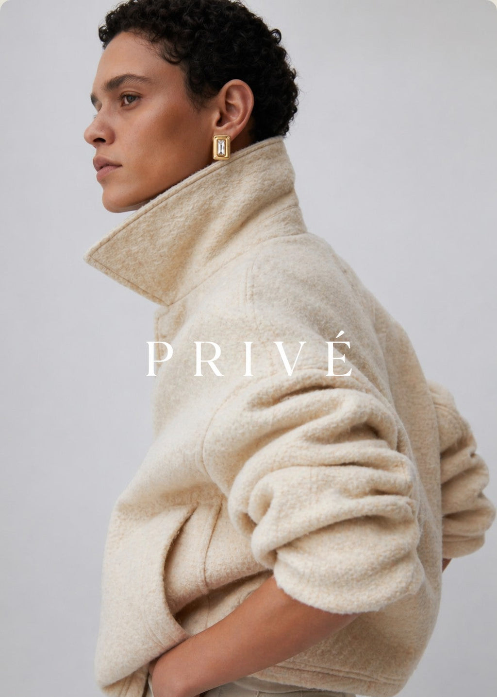 PRIVE GOLD | 18k gold plated earrings